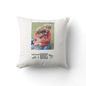 Best Friends & BROS Photo Pillow
