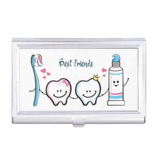Best Friends Business Card Case
