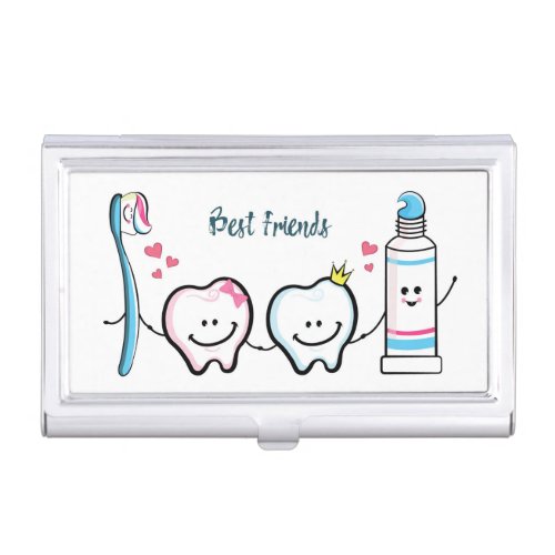 Best Friends Business Card Case