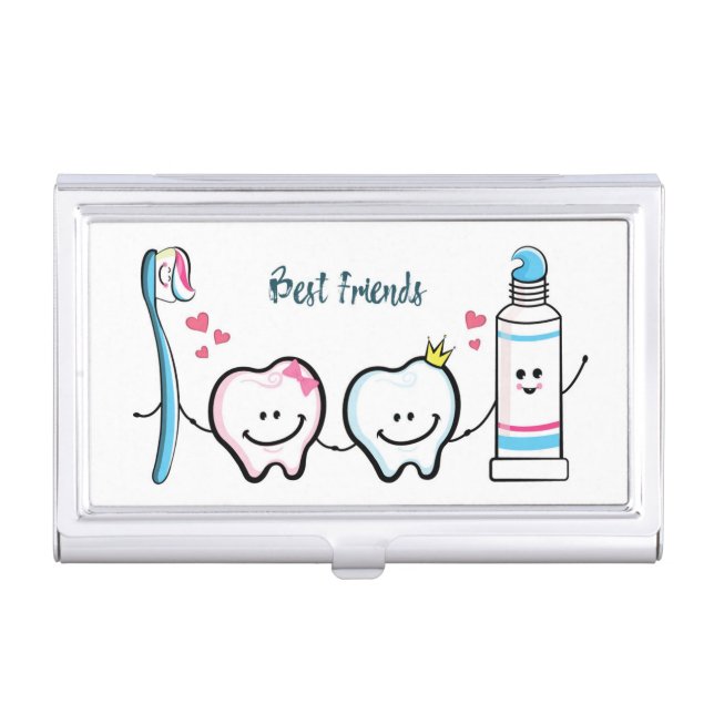 Best Friends Business Card Case (Front)