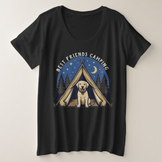 Best friends camping plus size T-Shirt