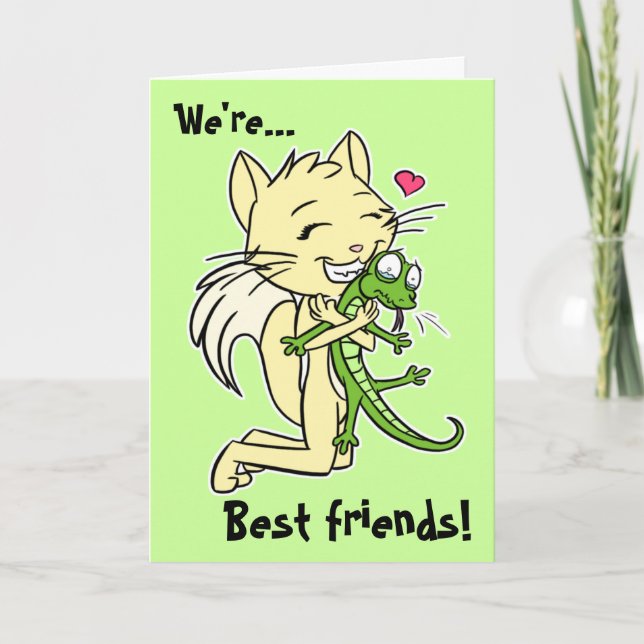 "Best Friends" Card (Front)
