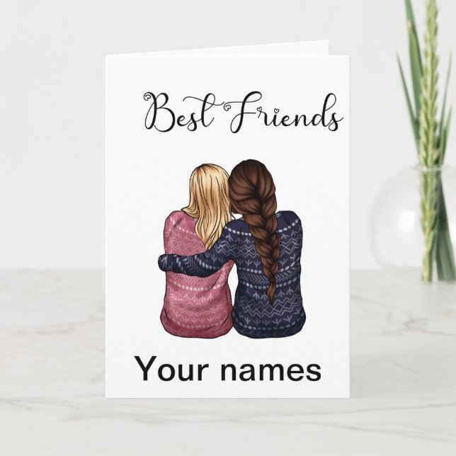 Best Friends Card (Front)