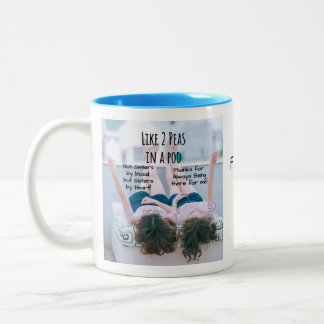 Best Friends Coffee Mug, Personalized Friends Mug