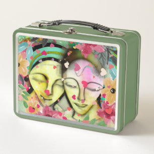Best Friends Collection Metal Lunch Box