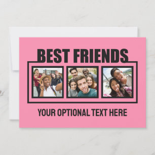 Best Friends custom photos, text & color