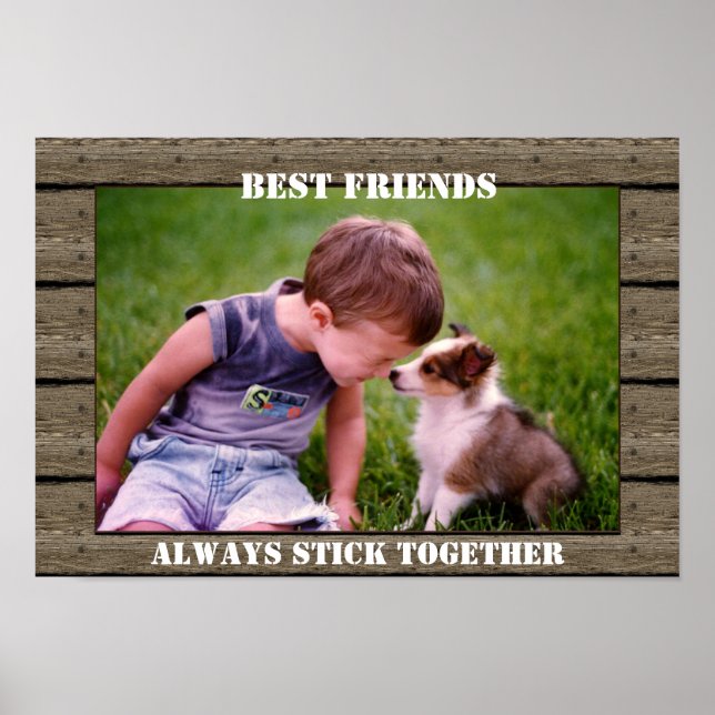 Best Friends Customizable Poster (Front)