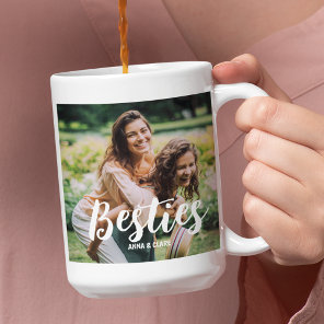 Best Friends Customized Photo Collage Coffee Mug