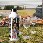 Best Friends Customized Photo Collage Water Bottle<br><div class="desc">This modern best friends, photo collage insulated bottle is the perfect gift for your best friend, featuring 18 of your favorite photographs, the text BESTIES, BEST FRIENDS, BFF, and then personalize with your names. Fantastic as a present for christmas, graduation, galatines, birthday or gift any other special occassion, the font...</div>