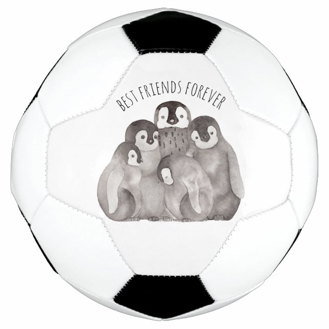 Best Friends Emperor Penguins Soccer Ball (Front)