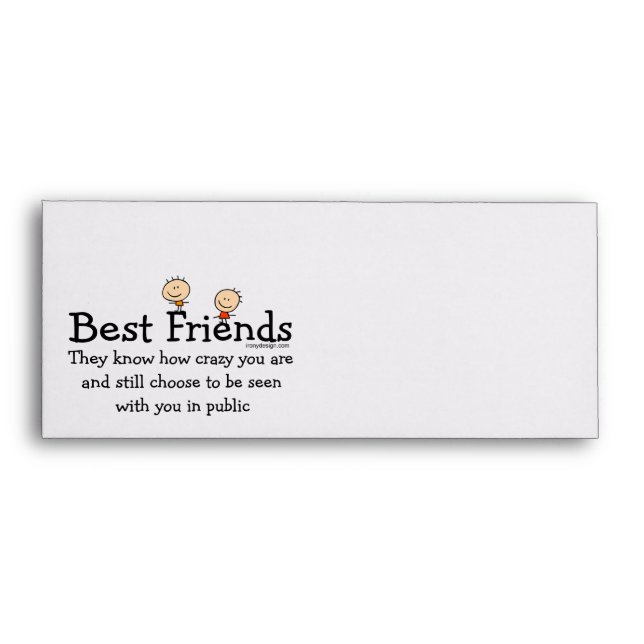 Best Friends Envelope (Front)