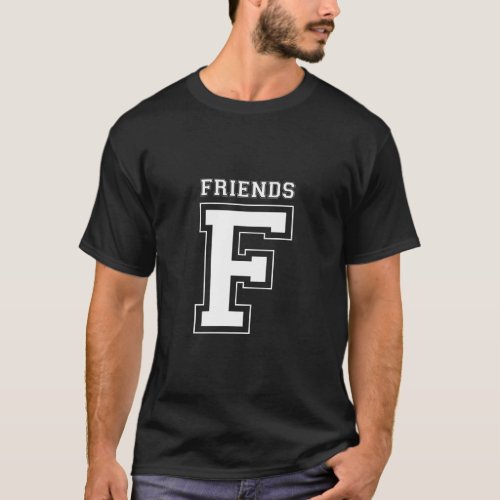 Best Friends for 3 _ Friends  T_Shirt