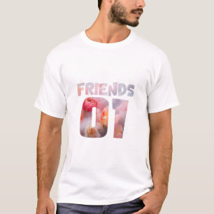 Best Friends for 3 - Friends T-Shirt