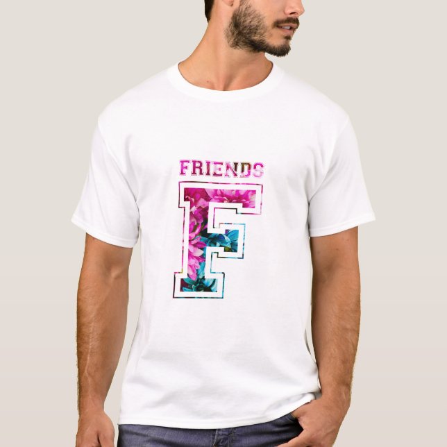 Best Friends for 3 - Friends T-Shirt (Front)