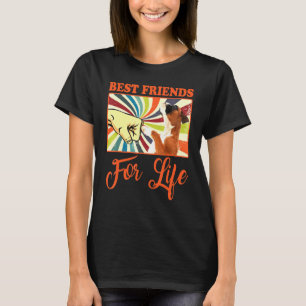 Best Friends For Life Boxer Dog T-Shirt