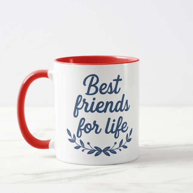 Best Friends For Life Friendship Combo Mug (Left)