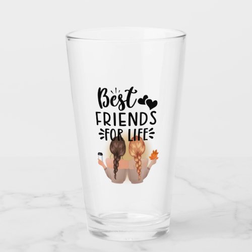 Best Friends For Life  Glass