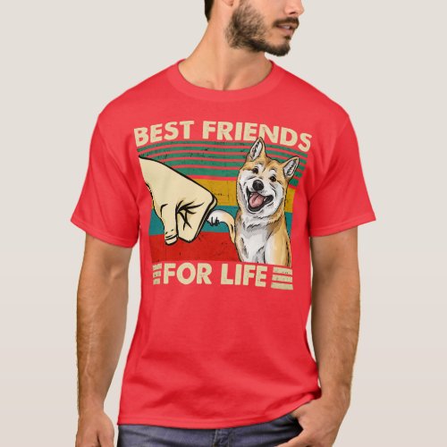Best Friends For Life Shiba Dreams Stylish Tee for
