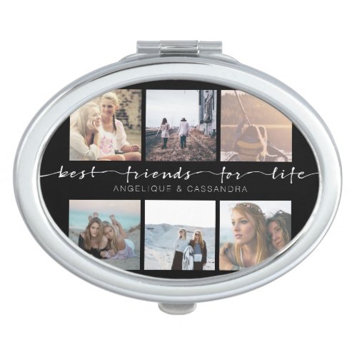 Best Friends for Life Typography Instagram Photos Mirror For Makeup