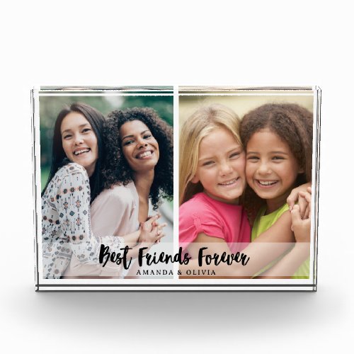 Best Friends Forever 2 Photo Collage Keepsake  