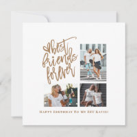 Best Friends Forever 3 Photo Script Happy birthday