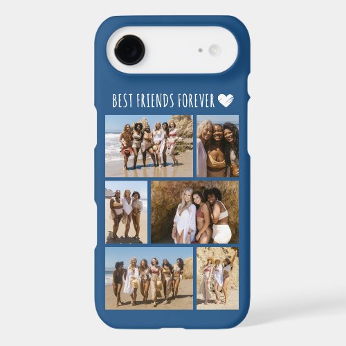 Best Friends Forever 6 Photo Blue iPhone 17 Air Case