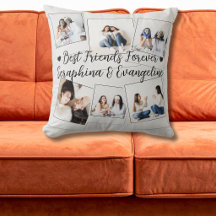 Best Friends Forever 6 Photo Collage Love Heart