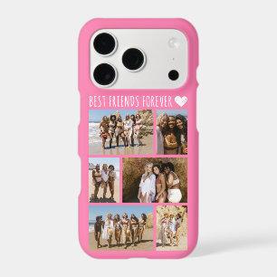 Best Friends Forever 6 Photo Pink iPhone 17 Pro Case