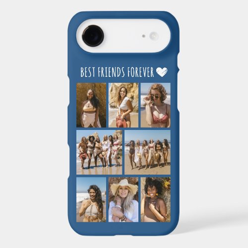 Best Friends Forever 8 Photo Blue iPhone 17 Air Case