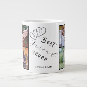 Best Friends Forever 8-Photo Collage Specialty Mug