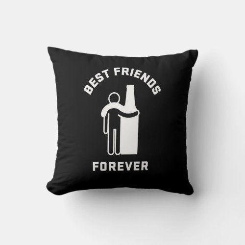 Best Friends Forever A Celebration of Unbreakabl Throw Pillow