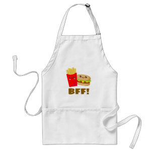 Best Friends Forever Adult Apron