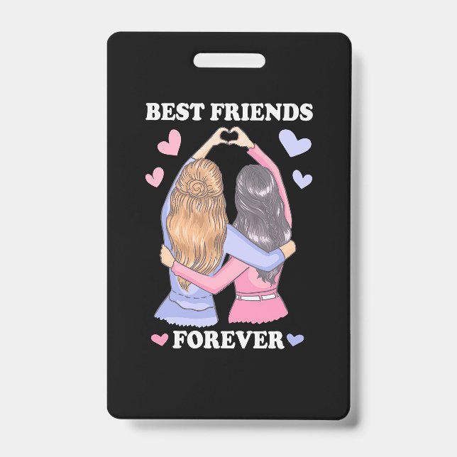 Best Friends Forever Badge (Front)