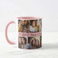 Best Friends Forever Bestie Photo Gift Mug