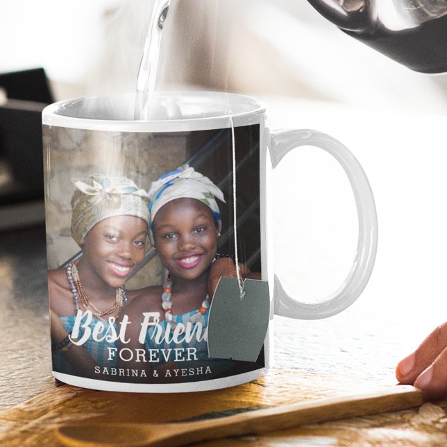Best Friends Forever | Besties Photo Coffee Mug (Creator Uploaded)