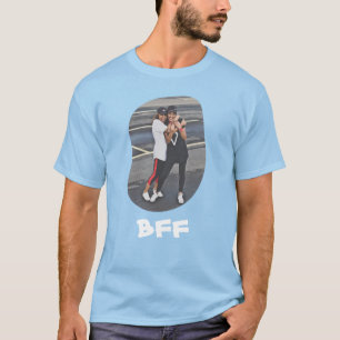 Best Friends Forever BFF Besties upload your photo T-Shirt