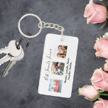 Best friends forever BFF custom photo names Keychain<br><div class="desc">A gift for your best friend(s) for birthdays,  Christmas or a special event. Black text: Best Friends Forever,  written with a trendy hand lettered style script. Personalize and use your own photos and names.</div>