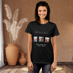 Best friends forever BFF custom photo names T-Shirt