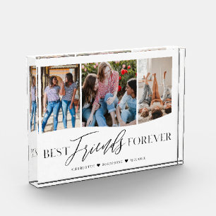 Best Friends Forever BFFs Three Photo Keepsake
