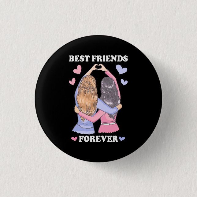Best Friends Forever Button (Front)
