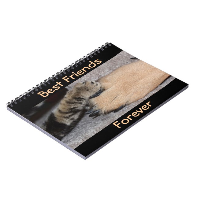 Best Friends Forever by Shirley Taylor Notebook (Left Side)