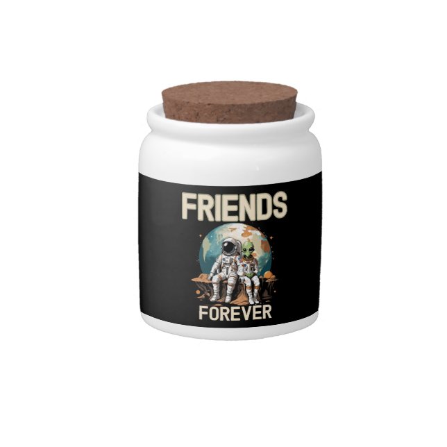Best Friends Forever  Candy Jar (Front)