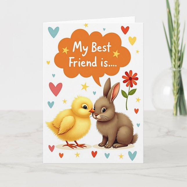Best Friends Forever Card (Front)