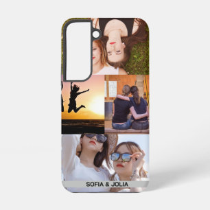 Best Friends Forever Collage   Cute Custom Samsung Galaxy S22 Case
