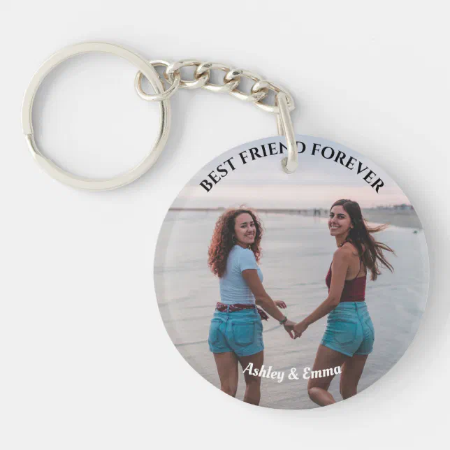 Custom Photo Keychains for Best Friends