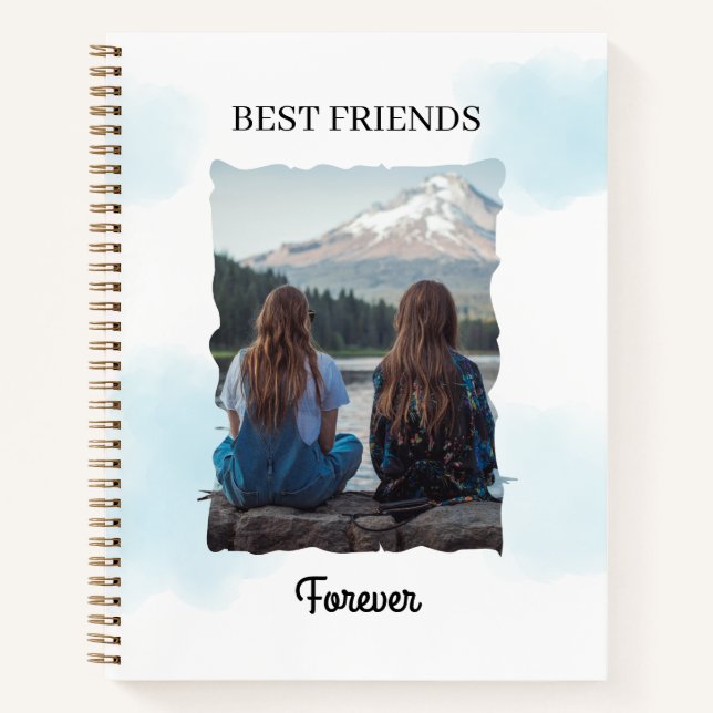 Best Friends Forever Custom Photo Journals  (Front)