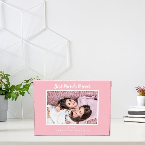 Best Friends Forever custom photo pink