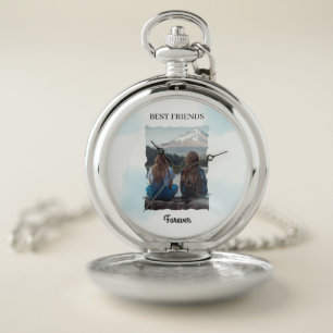 Best Friends Forever Custom Photo Stop Watch