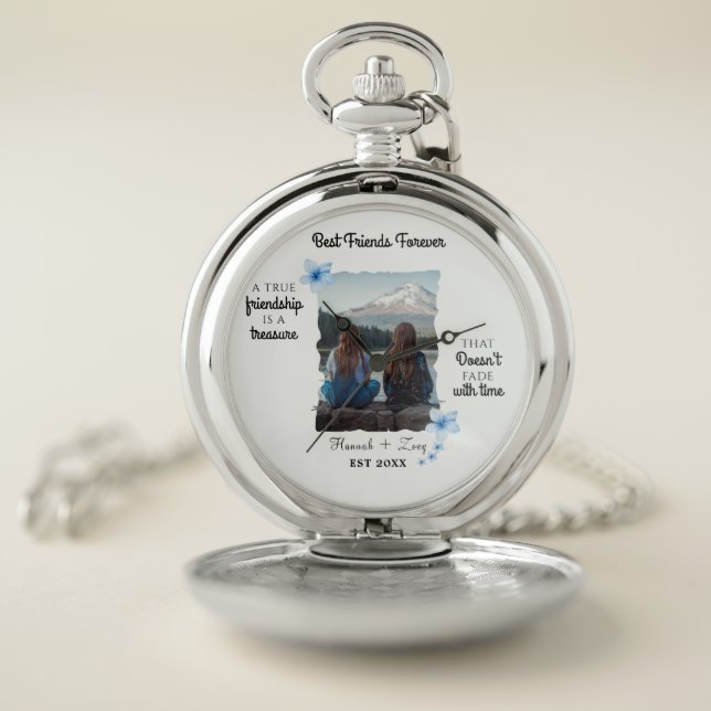 Best Friends Forever Custom Photo Stop Watch (Inside)