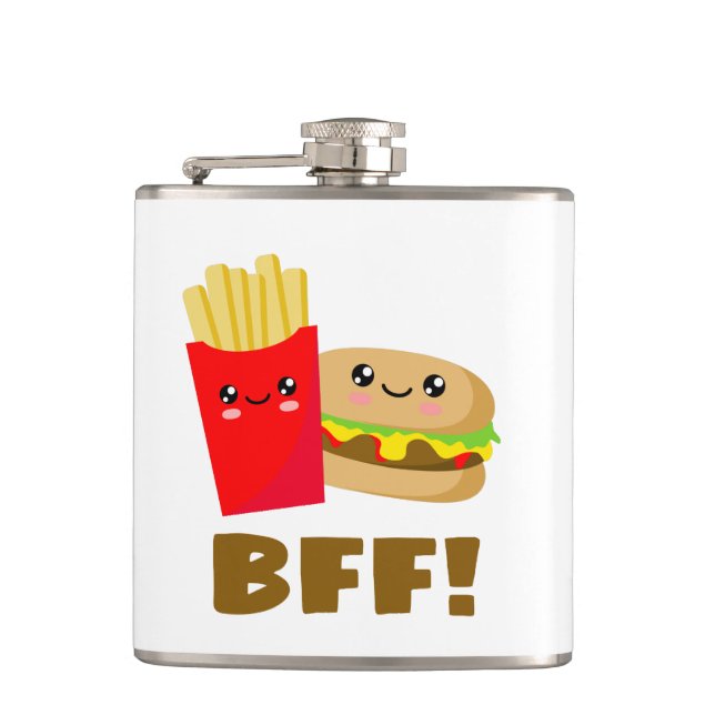 Best Friends Forever Flask (Front)